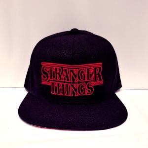 Stranger Things Black Hat Loungefly Authentic Hat.
